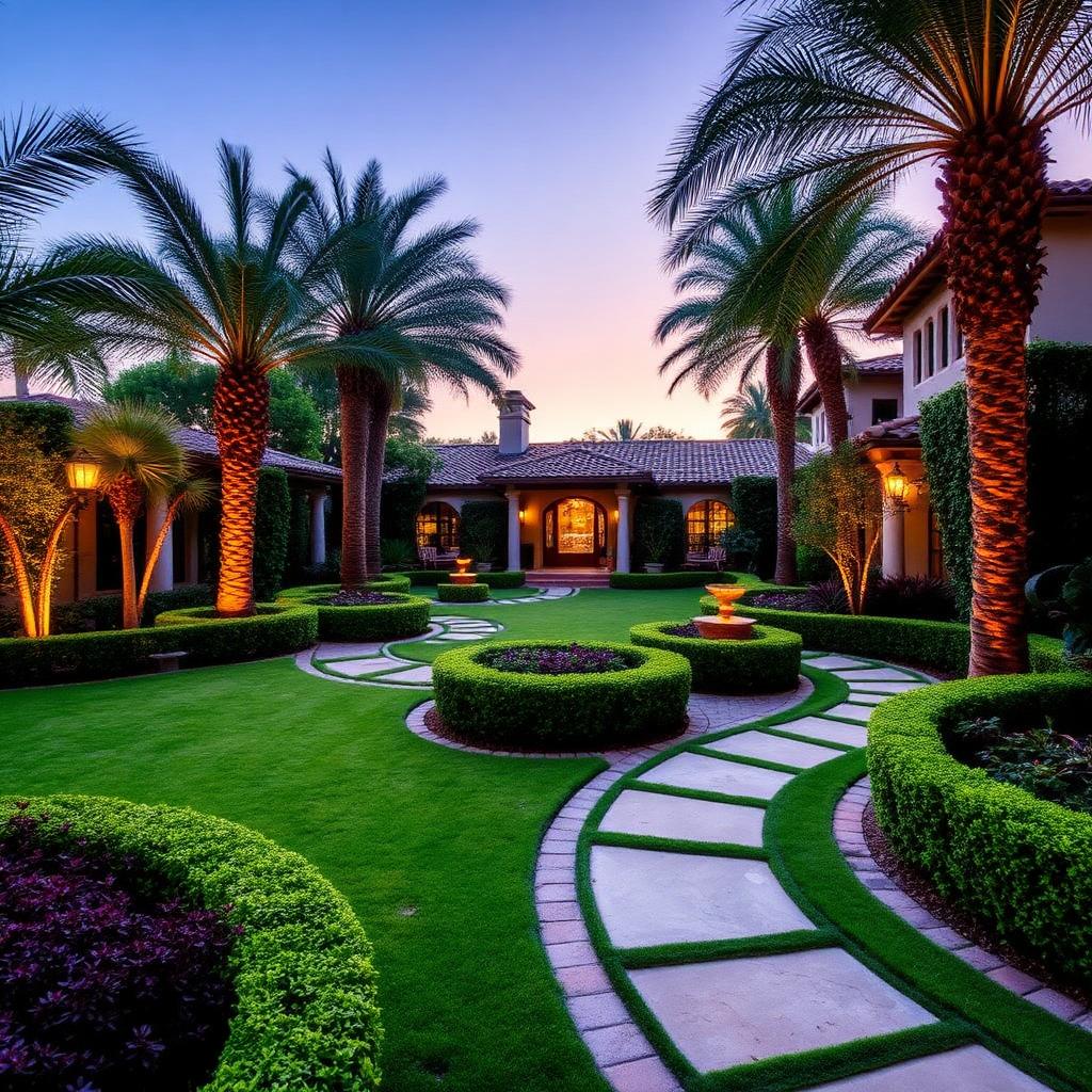 Villa Courtyard Garden