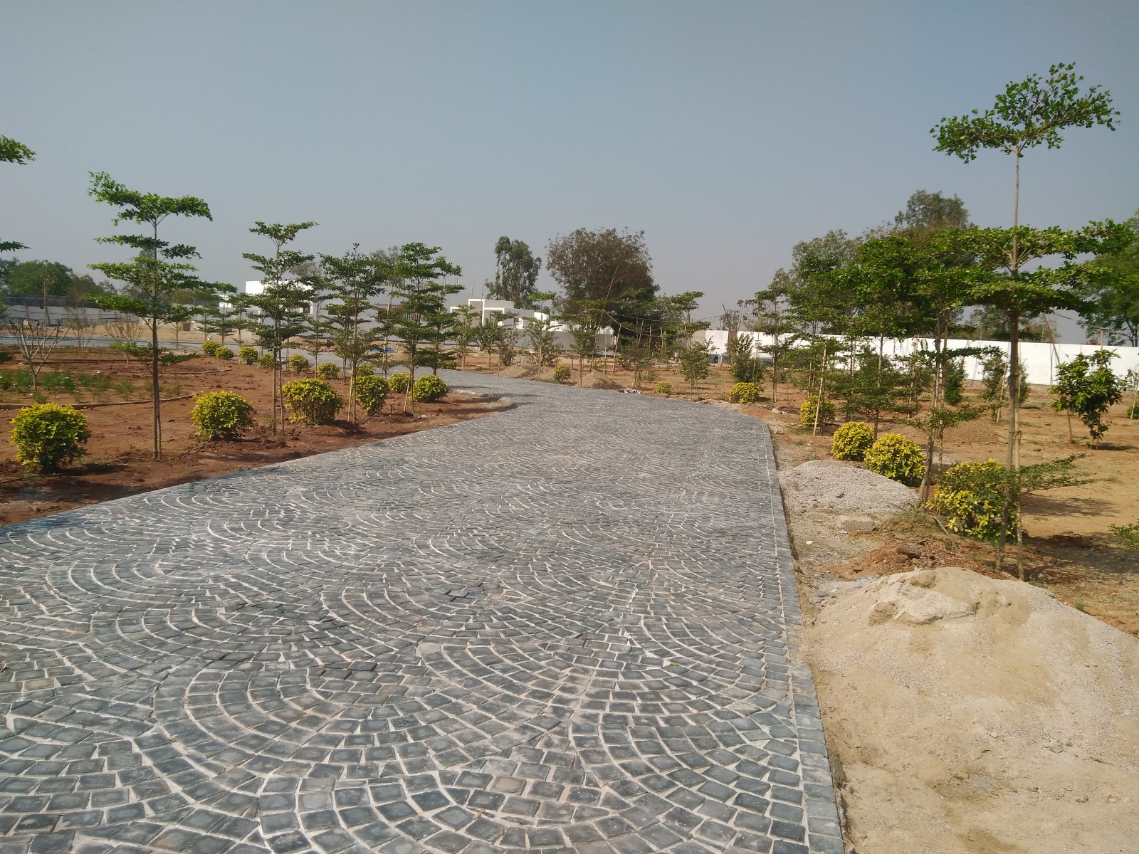 Cobblestone Driveway